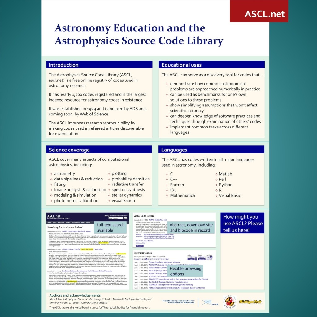 Image of ASCL education poster