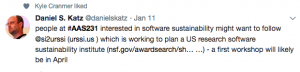 People interested in software sustainability might want to follow @si2urssi (urssi.us) which is working to plan a US research software systainability institute - a first workshop will likely be in April